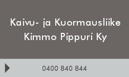 Kaivu- ja Kuormausliike Kimmo Pippuri Ky logo